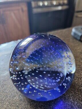Handblown Glass Paperweight